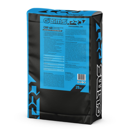 Ремонтная смесь GLIMS®PRO CRF-60 наливного типа.